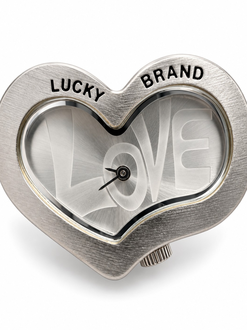 Lucky Brand Heart Watch in White
